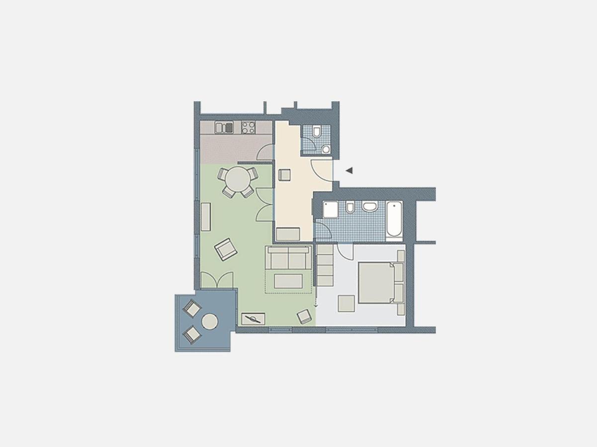Kaiservillen Heringsdorf - Ferienwohnung Mit 1 Schlafzimmer Und Balkon D232 Екстериор снимка