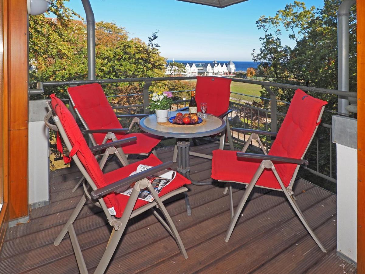 Kaiservillen Heringsdorf - Ferienwohnung Mit 1 Schlafzimmer Und Balkon D232 Екстериор снимка